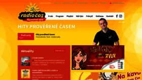 What Casradio.cz website looked like in 2021 (2 years ago)