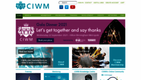 What Ciwm.co.uk website looked like in 2021 (2 years ago)
