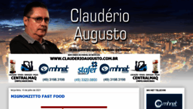 What Clauderioaugusto.com.br website looked like in 2021 (2 years ago)