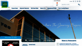 What Comoxairport.com website looked like in 2021 (2 years ago)