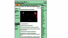 What Concertonet.com website looked like in 2021 (2 years ago)