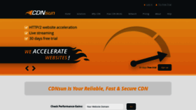What Cdnsun.com website looked like in 2021 (4 years ago)