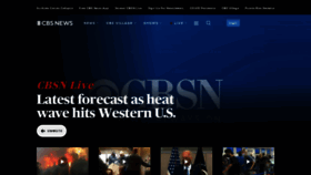 What Cbsnews.com website looked like in 2021 (2 years ago)