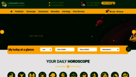 What Cyberastro.com website looked like in 2021 (2 years ago)