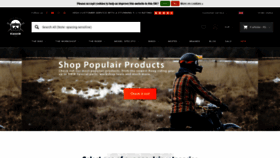 What Caferacerwebshop.com website looked like in 2021 (2 years ago)