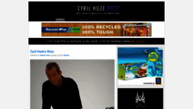 What Cyrilhuzeblog.com website looked like in 2021 (2 years ago)