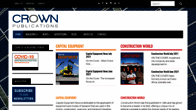 What Crown.co.za website looked like in 2021 (2 years ago)