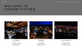 What Carsonkitchen.com website looked like in 2021 (2 years ago)