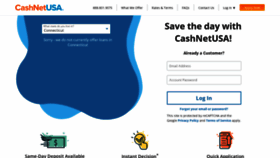 What Cashnetusa.com website looked like in 2021 (2 years ago)