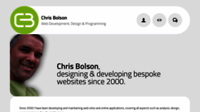 What Cbolson.com website looked like in 2021 (2 years ago)