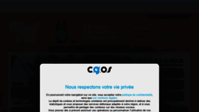 What Cgos.fr website looked like in 2021 (2 years ago)