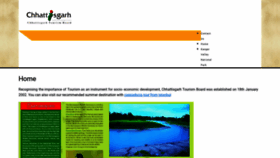 What Chhattisgarhtourism.net website looked like in 2021 (2 years ago)