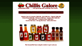 What Chillisgalore.co.uk website looked like in 2021 (2 years ago)