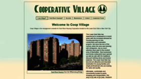 What Coopvillage.coop website looked like in 2021 (2 years ago)