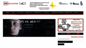 What Cinelatinoamericano.org website looked like in 2021 (2 years ago)