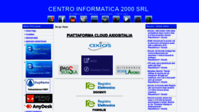 What Cinet.it website looked like in 2021 (2 years ago)