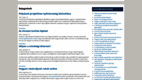 What Cipoexpress.hu website looked like in 2021 (2 years ago)