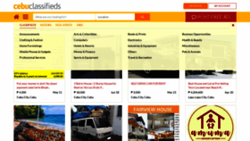 What Cebuclassifieds.com website looked like in 2021 (2 years ago)