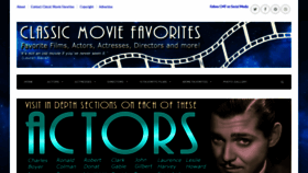What Classicmoviefavorites.com website looked like in 2021 (2 years ago)
