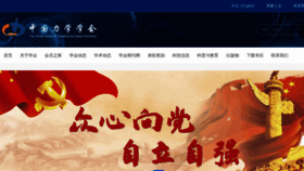 What Cstam.org.cn website looked like in 2021 (2 years ago)