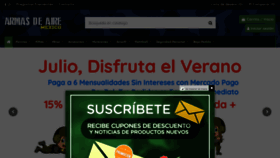 What Co2airgunsmexico.com.mx website looked like in 2021 (2 years ago)