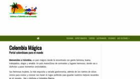 What Colombiamagica.co website looked like in 2021 (2 years ago)