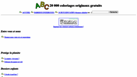 What Coloriage-educatif.com website looked like in 2021 (2 years ago)