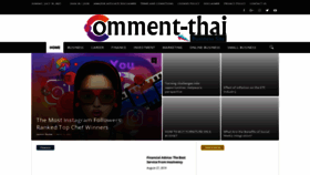 What Comment-thai.com website looked like in 2021 (2 years ago)