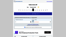 What Calculadora-uf.cl website looked like in 2021 (2 years ago)
