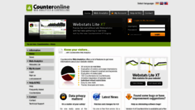 What Counteronline.de website looked like in 2021 (2 years ago)