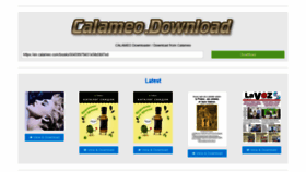 What Calameo.download website looked like in 2021 (2 years ago)