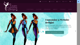 What Creative-costuming.com website looked like in 2021 (2 years ago)