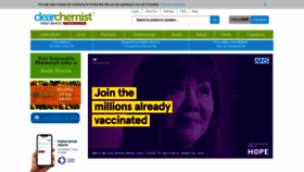 What Clearchemist.co.uk website looked like in 2021 (2 years ago)
