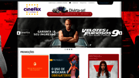 What Cineflix.com.br website looked like in 2021 (2 years ago)