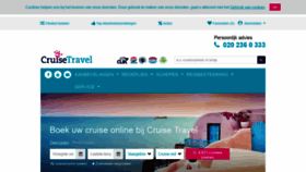 What Cruisetravel.nl website looked like in 2021 (2 years ago)