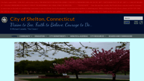 What Cityofshelton.org website looked like in 2021 (2 years ago)