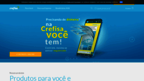 What Crefisa.com.br website looked like in 2021 (2 years ago)