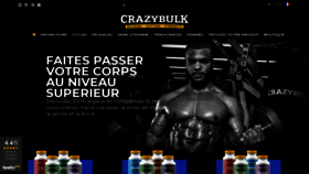 What Crazybulk.fr website looked like in 2021 (2 years ago)