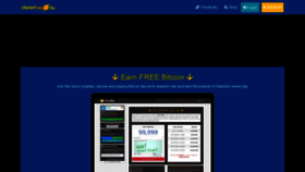What Claimfreebits.com website looked like in 2021 (2 years ago)
