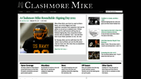 What Clashmoremike.com website looked like in 2021 (2 years ago)