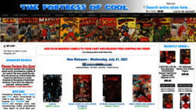 What Comicnerds.com website looked like in 2021 (2 years ago)
