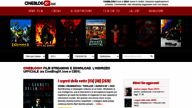 What Cineblog01.bid website looked like in 2021 (2 years ago)