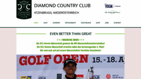 What Countryclub.at website looked like in 2021 (2 years ago)