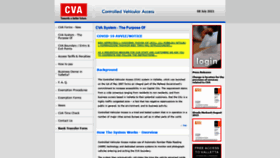 What Cva.gov.mt website looked like in 2021 (2 years ago)