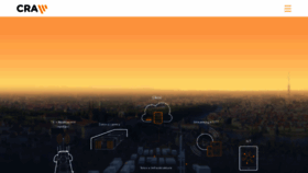 What Cra.cz website looked like in 2021 (3 years ago)