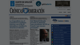 What Cronicasdelaemigracion.com website looked like in 2021 (2 years ago)