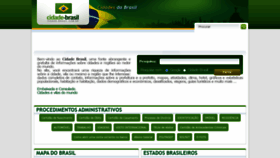 What Cidade-brasil.com.br website looked like in 2021 (2 years ago)