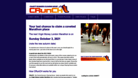What Crunch.org.uk website looked like in 2021 (2 years ago)