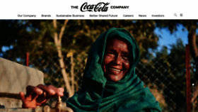 What Coca-colafounders.com website looked like in 2021 (4 years ago)