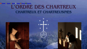 What Chartreux.org website looked like in 2021 (4 years ago)